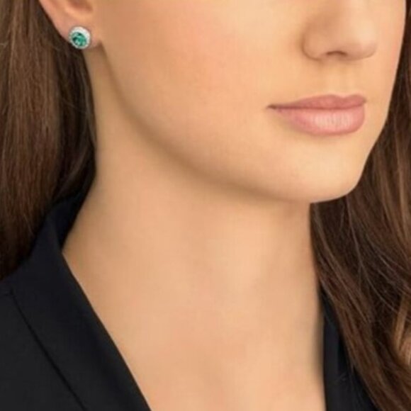 AUTHENTIC Swarovski earrings - Picture 1 of 7